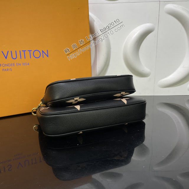 LOUIS VUITTON專櫃新款包包 路易威登Multi Pochette Accessoires斜挎包 LV雙包雙鏈女包  ydh4119